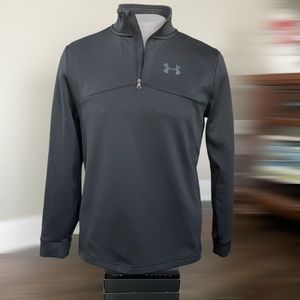 Under Armour Mens Coldgear Mock Half Zip Pullover